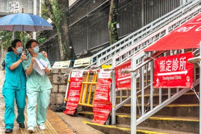 香港又日增6千例 內蒙確診竄升